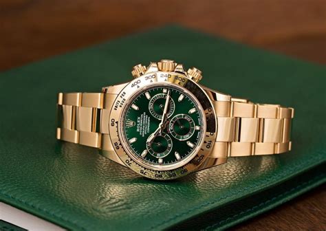 green faced gold rolex|rolex with green bezel.